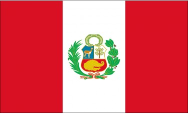 Peru Flag Outdoor Nylon