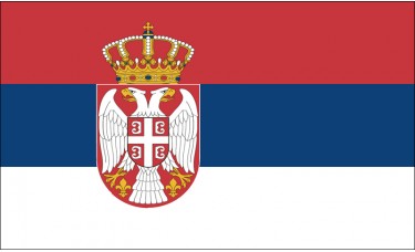 Serbia Flag Outdoor Nylon