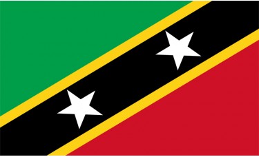 St Kitts-Nevis Flag Outdoor Nylon
