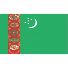 Turkmenistan Flag Outdoor Nylon