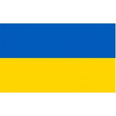 3' x 5' 100D Polyester Ukraine Flags