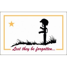 Lest They Be Forgotten Flag Outdoor Nylon
