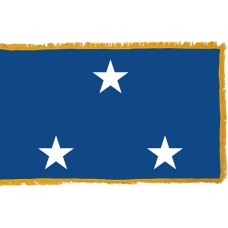 3 Star Seagoing Navy Vice Admiral Indoor Flag