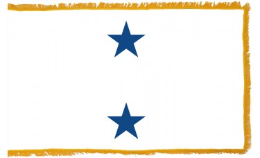 2 Star Non-Seagoing Navy Rear Admiral Indoor Flag