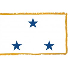 3 Star Non-Seagoing Navy Vice Admiral Indoor Flag