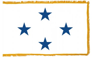 4 Star Non-Seagoing Navy Admiral Indoor Flag