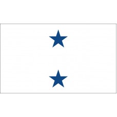 2 Star Non-Seagoing Navy Rear Admiral Outdoor Flag