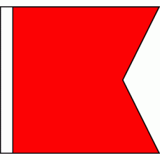 "B" (Bravo) Code of Signals Flag