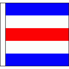 "C" (Charlie) Code of Signals Flag