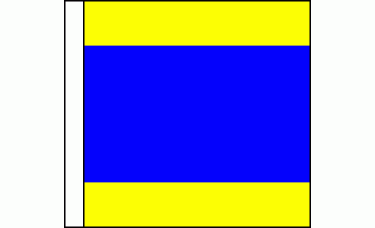 "D" (Delta) Code of Signals Flag