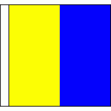"K" (Kilo) Code of Signals Flag