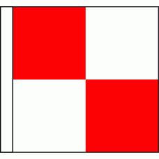"U" (Uniform) Code of Signals Flag