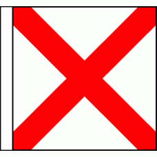 "V" (Victor) Code of Signals Flag