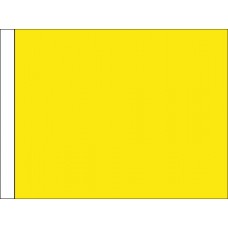 Auto Racing Caution Yellow Flag