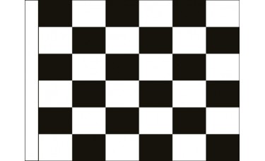 Auto Racing Finish Checkered Flag
