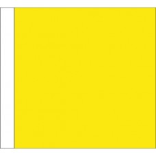 Motorcycle Racing Caution Yellow Flag