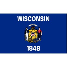 Wisconsin Flag Outdoor Nylon