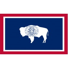 Wyoming Flag Outdoor Nylon